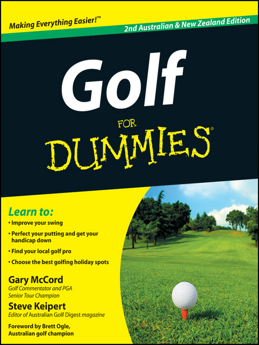 Upplýsingar um Golf For Dummies eftir Gary McCord - Biðlisti
